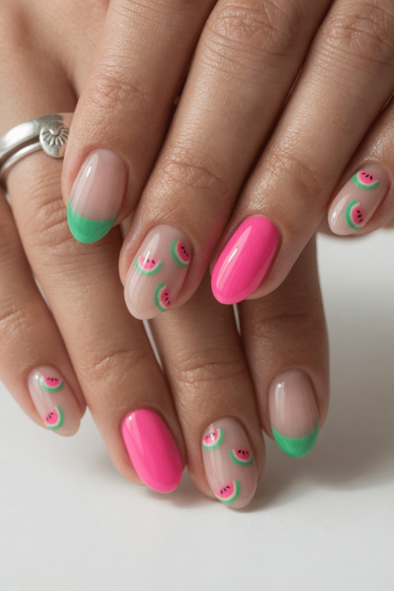 bright nail designs
