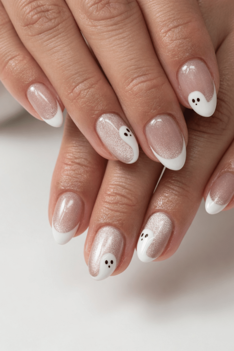 halloween nails acrylic