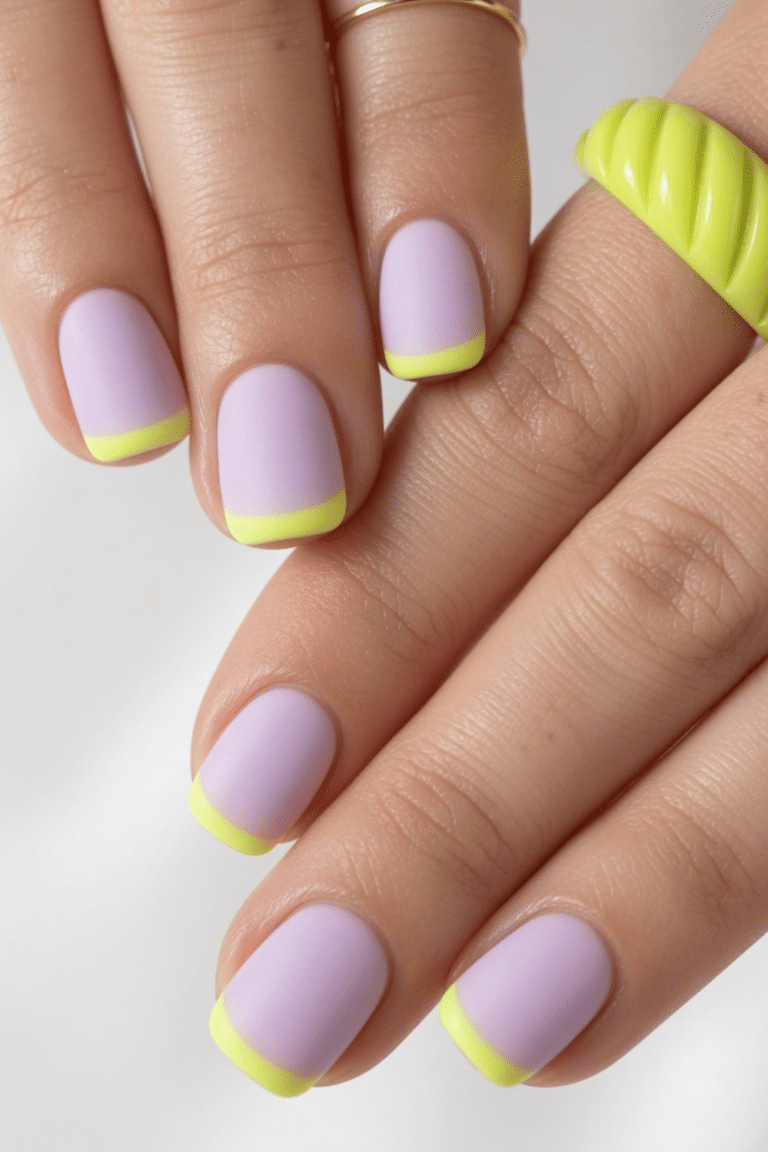 colorful nail designs