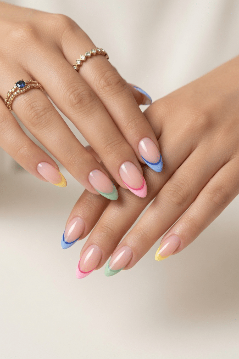 colorful nail designs
