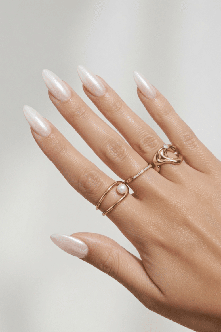 nail inspo almond