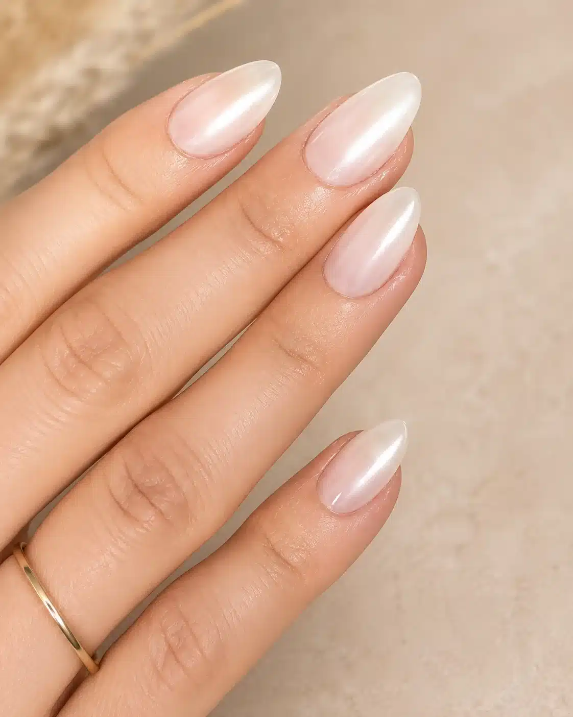 12 Simple Summer Nail Inspo Ideas to Try This Season 5 Frosted neutral summer nails
