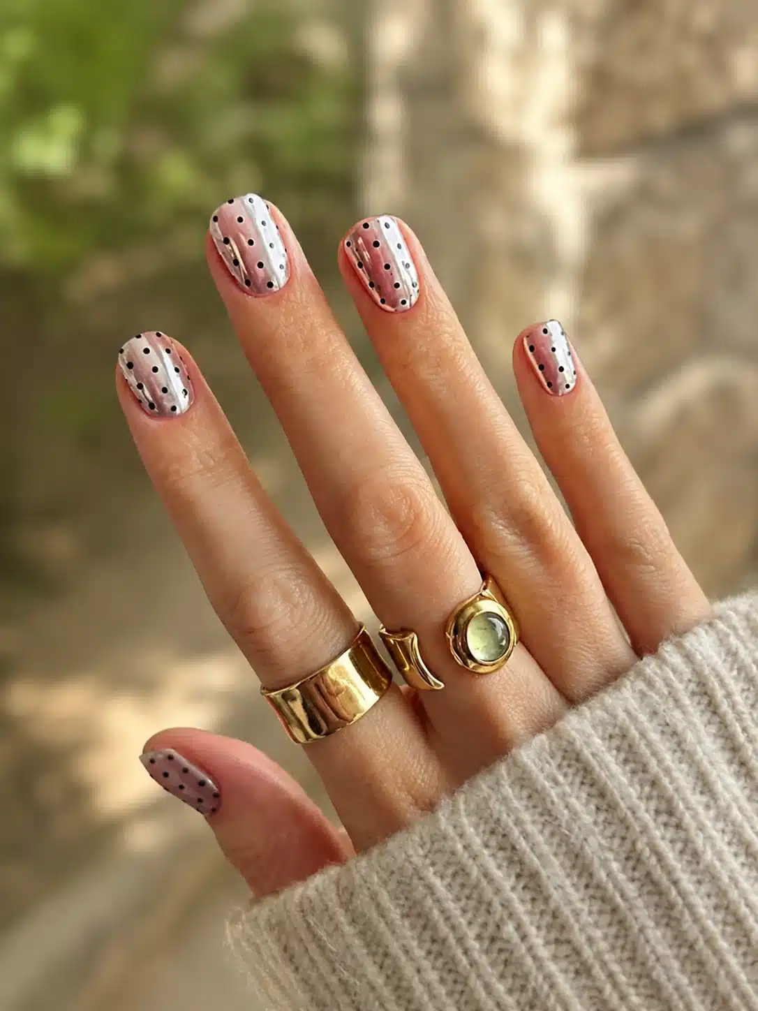 12 Simple Summer Nail Inspo Ideas to Try This Season 6 Clear summer nails with delicate floral art