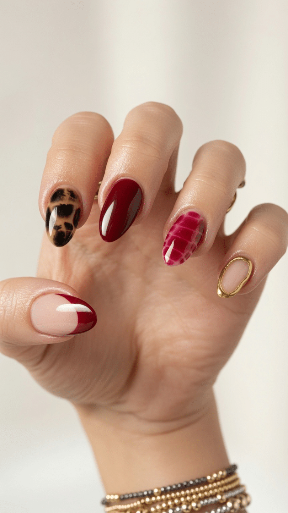 almond nail inspo