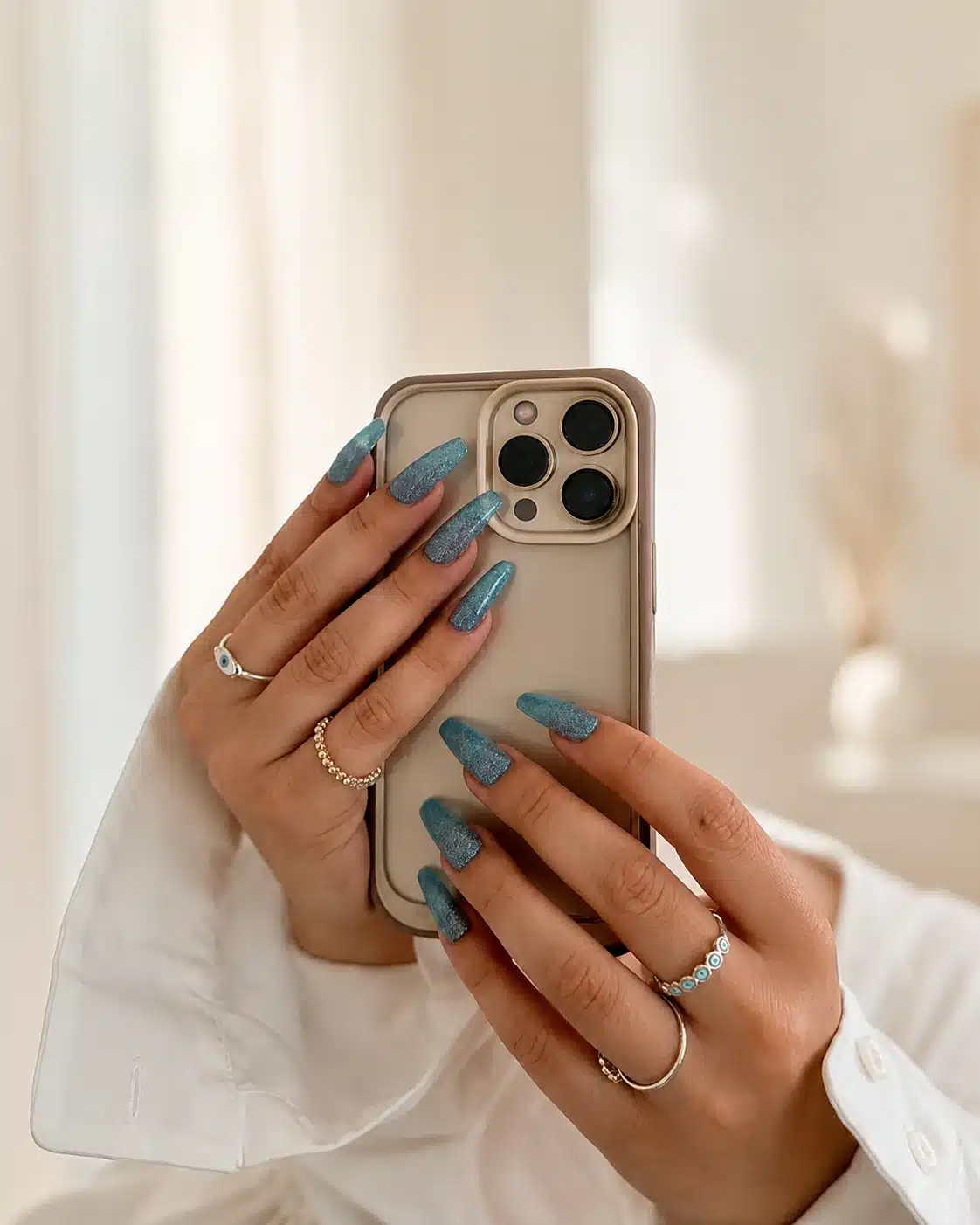 Summer Short Coffin Nails: 14 Fun-Ready Ideas 10 Black micro French short coffin nails