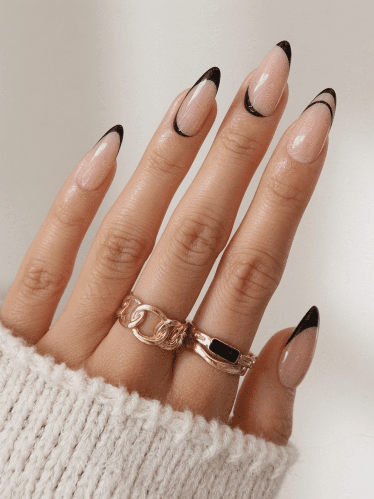 black nails