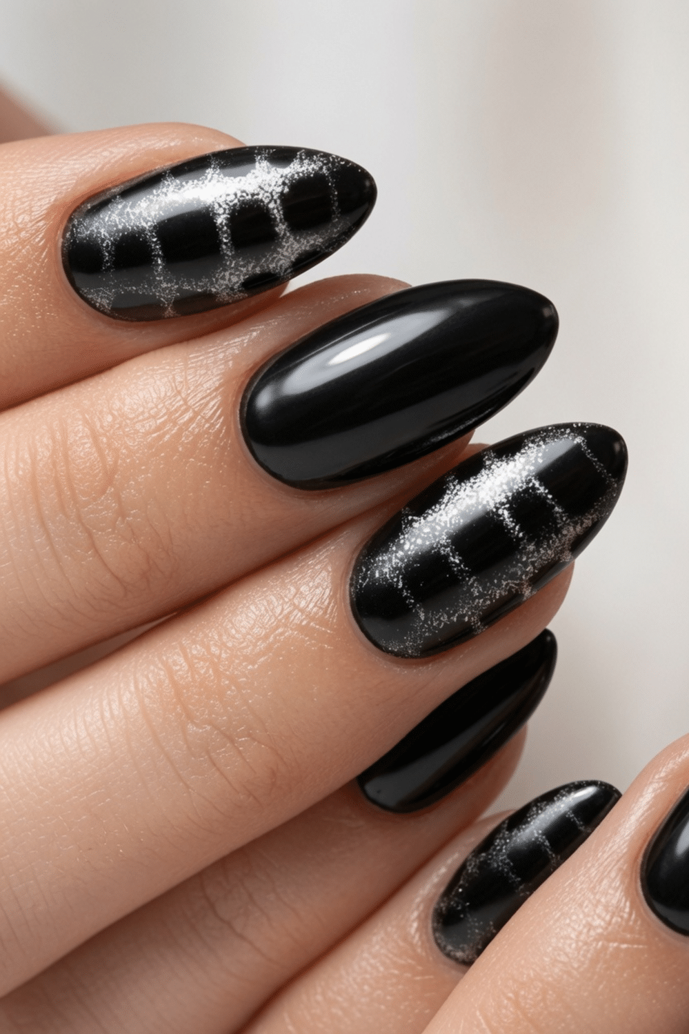 black nails
