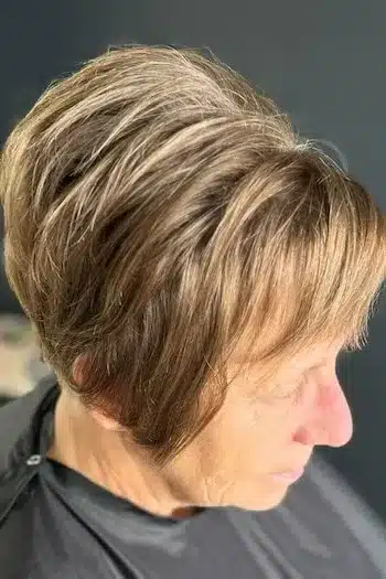 Highlighted Pixie With a Voluminous Crown