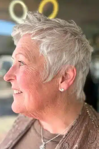 Feathered Textured Pixie With Definition