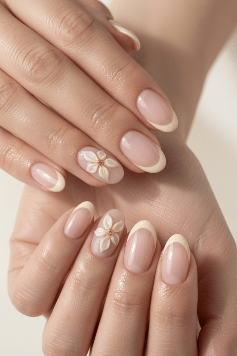floral spring nails