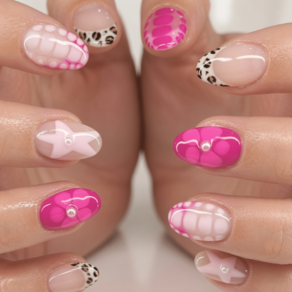french tip nails