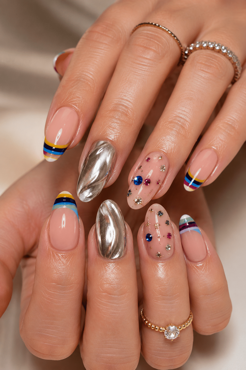 Summer acrylic nails 2026 trend guide with bright glossy salon manicure ideas
