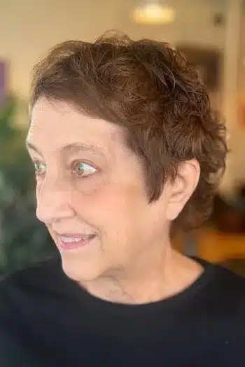 Naturally Wavy Pixie Cut