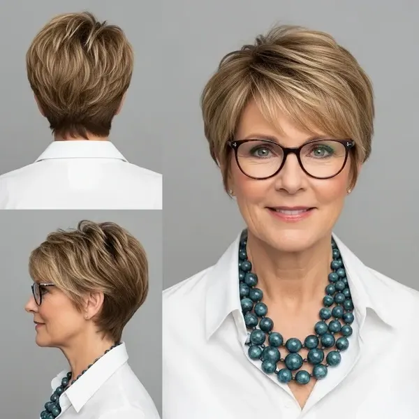 31+ Hairstyles For Women Over 50 With Fine Hair That Make Every Strand Matter 29 Hairstyles For Women Over 50 With Fine Hair - Short hairstyles for women over 50 with fine hair glasses