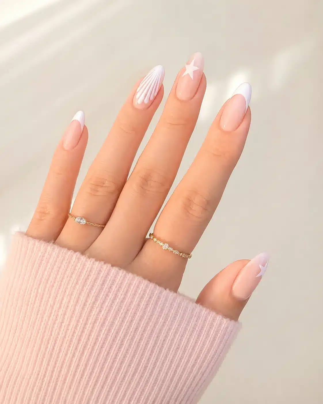 Cute Easy Summer Nail Inspo: 9 Simple Ideas for 2026 9 Peach micro French tips for an easy summer manicure