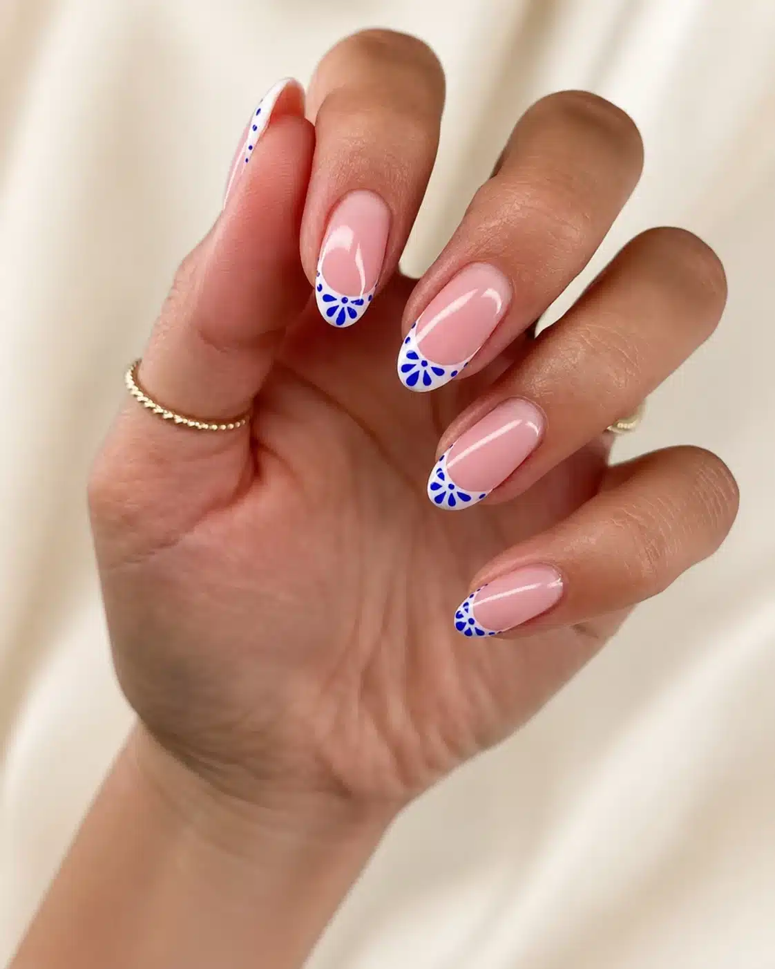 Summer Nail Inspo French Tip: 12 Bright Ideas for 2026 13 Pink and blue summer French nail inspo