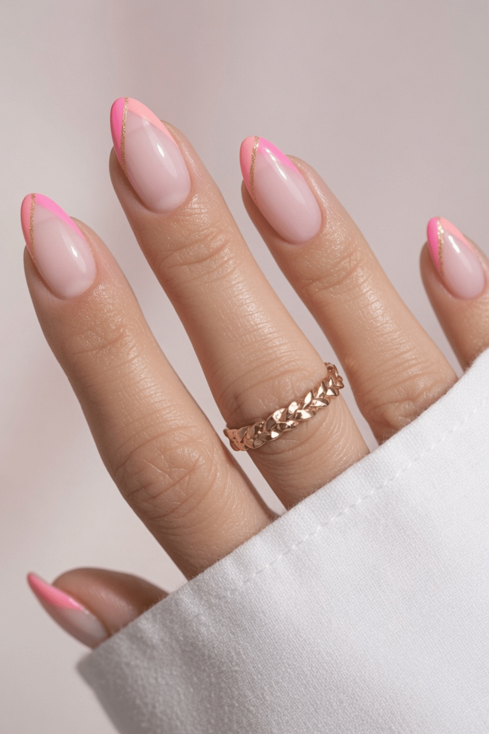 pink nails