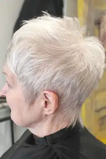 Silver Pixie Brushed Forward