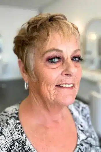 Wavy Short Pixie With Face-Framing Layers