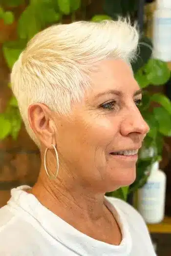 Short Pixie With Texture and Crown Volume