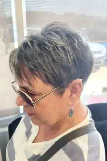 Layered Pixie With Dimensional Bangs