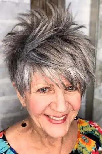 Long Spiky Pixie With Piecey Bangs