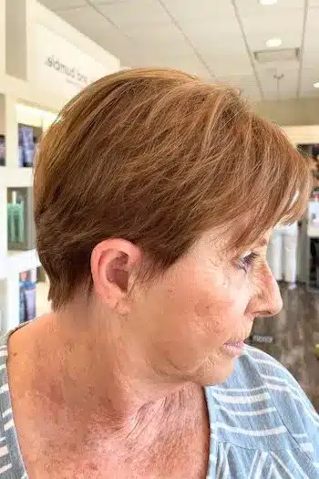 34 Elegant Short Hairstyles for Women Over 70 with Fine Hair 10 Short Hairstyles for Women Over 70 With Fine Hair - Layered Pixie With Bangs Hairstyle
