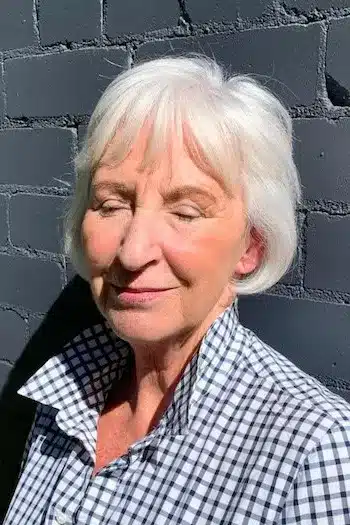 34 Elegant Short Hairstyles for Women Over 70 with Fine Hair 9 Short Hairstyles for Women Over 70 With Fine Hair - Cropped Bob With Wispy Bangs Hairstyle