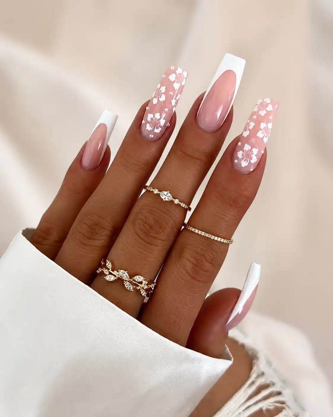 Summer Nail Inspo French Tip: 12 Bright Ideas for 2026 10 White glitter French tip nail design