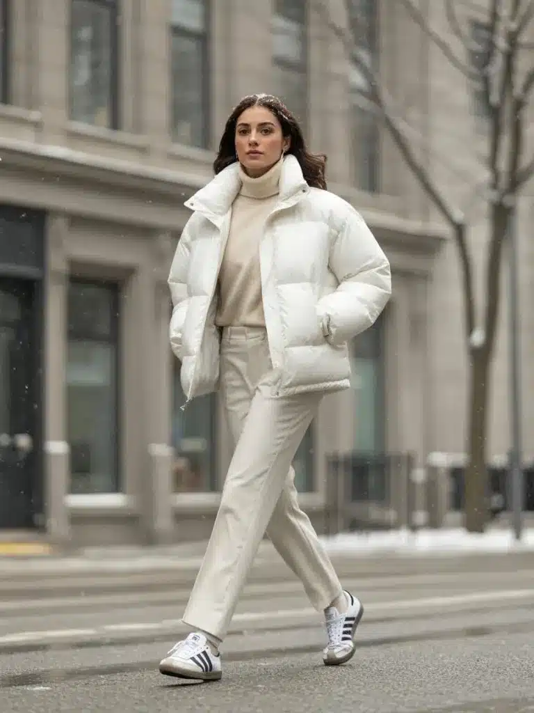 Monochrome Snow-Day Layers