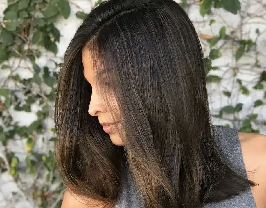 Straight Classic hairstyle with sleek polished finish