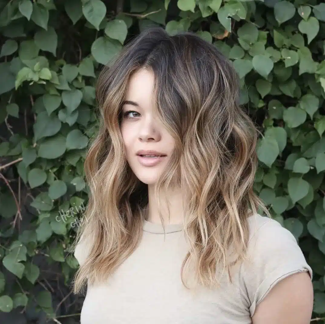 Piecey Layers hairstyle with modern textured separation