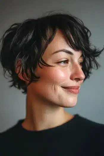 Tousled bixie with piecey texture featuring 31 Bixie Haircuts That Perfectly Blend Bob and Pixie Hairstyles