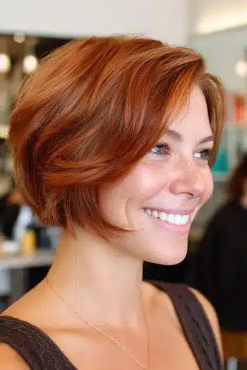 Vibrant rounded pixie bob demonstrating 31 Bixie Haircuts That Perfectly Blend Bob and Pixie Hairstyles