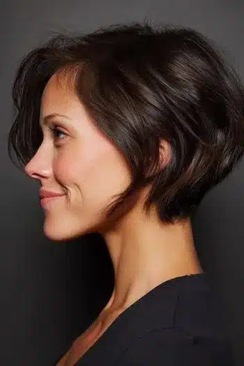 Tapered bixie representing 31 Bixie Haircuts That Perfectly Blend Bob and Pixie Hairstyles