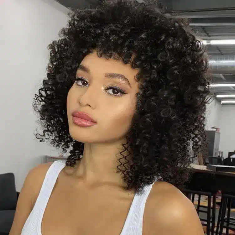 35 Short Brown Hairstyles You'll Be Seeing Everywhere 12 70s Curly Shag