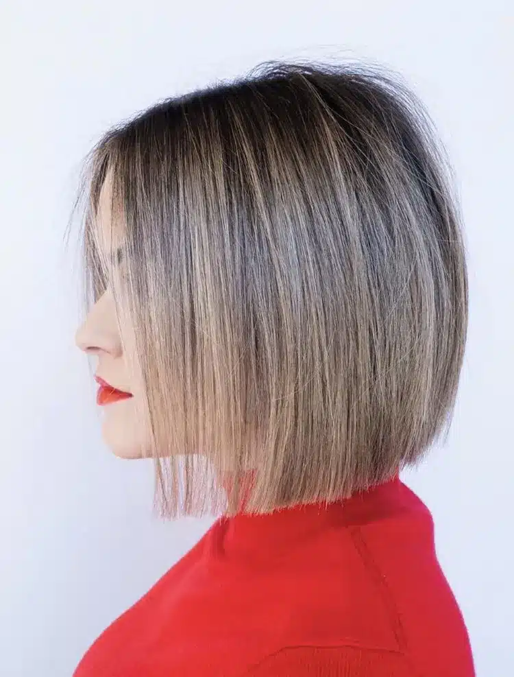 Razor sharp bob in the 34 Short Bob Hairstyles That Never Go Out Of Style