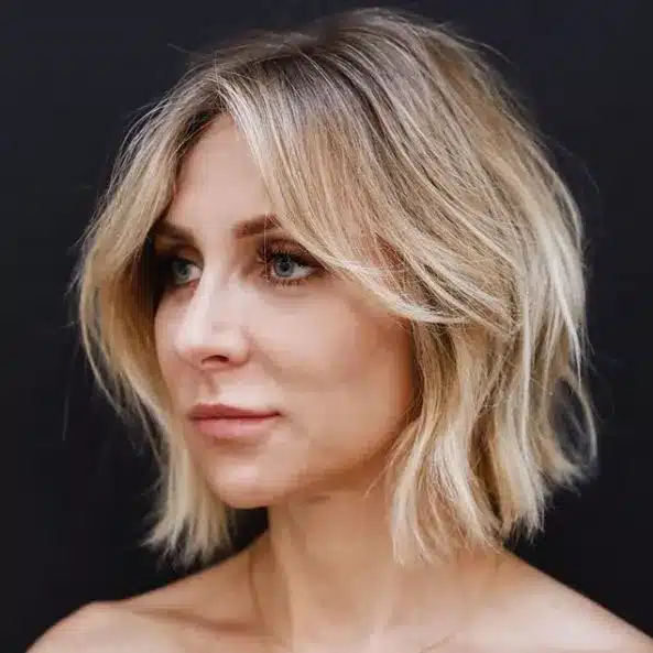 Fringed bob featured in 34 Short Bob Hairstyles That Never Go Out Of Style