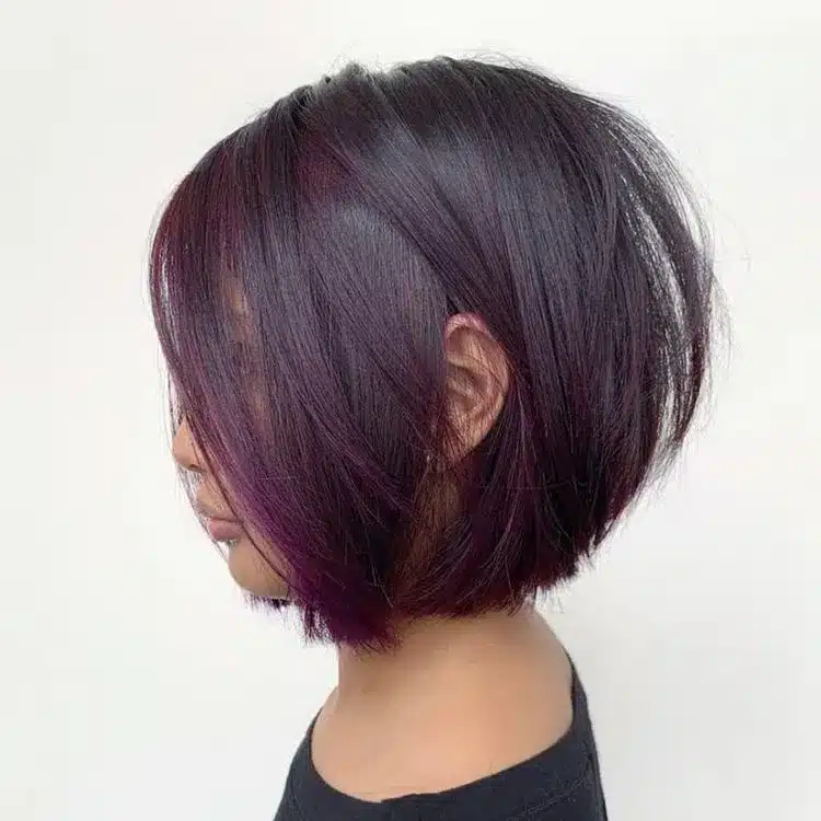 Rouge rounded bob from the 34 Short Bob Hairstyles That Never Go Out Of Style