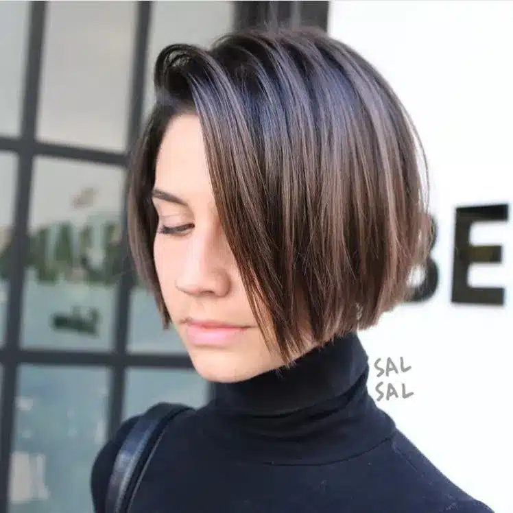 Modern bob featured in 34 Short Bob Hairstyles That Never Go Out Of Style