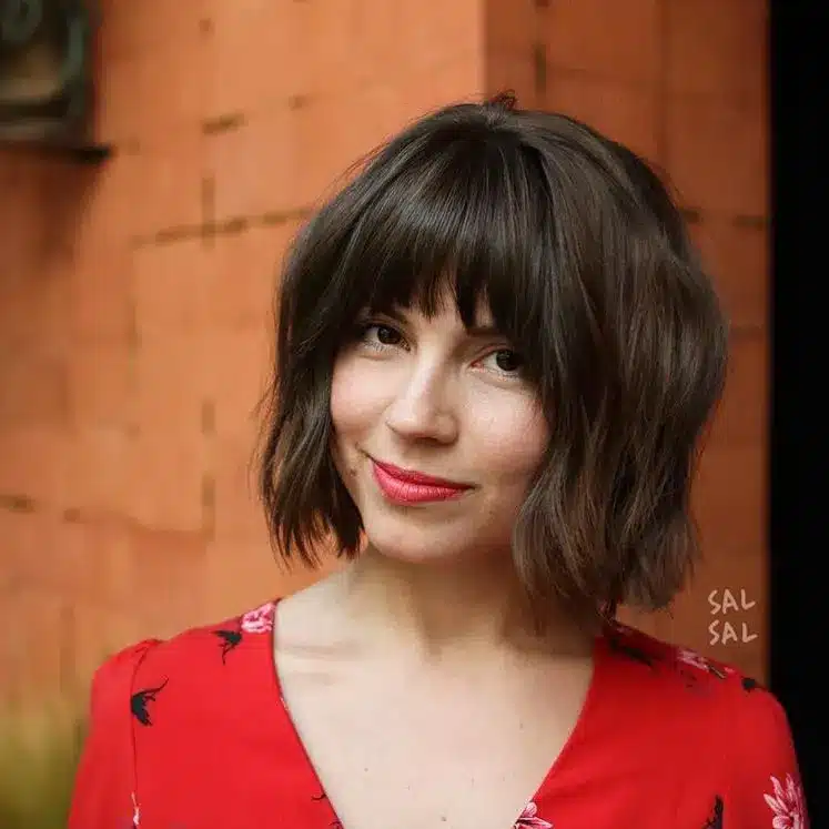 Soft shag bob from the 34 Short Bob Hairstyles That Never Go Out Of Style