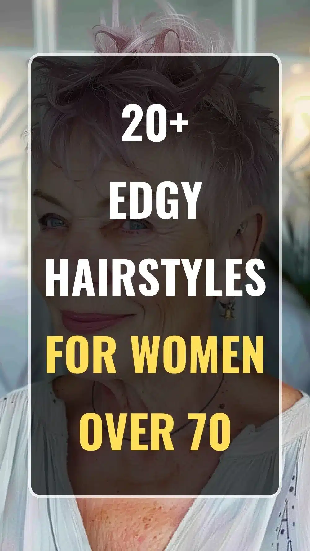 50 Edgy Hairstyles for Women Over 70 with Sass image 2