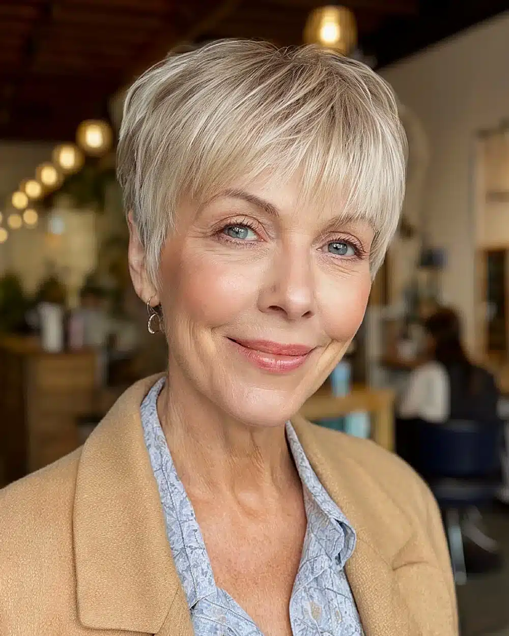50 low maintenance hairstyles for 60 year old women with fine hair 14