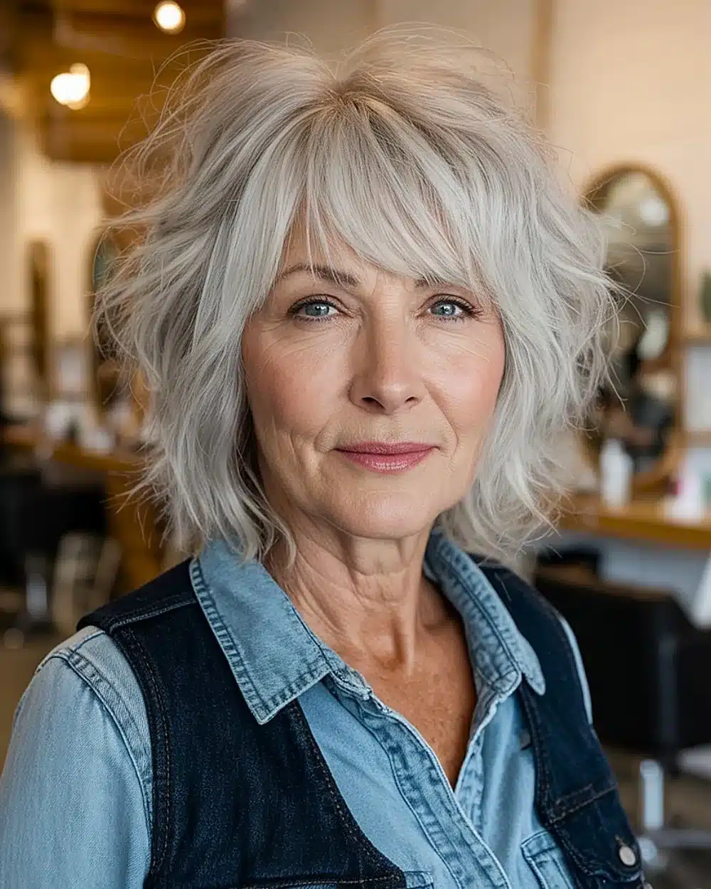 50 low maintenance hairstyles for 60 year old women with fine hair 15