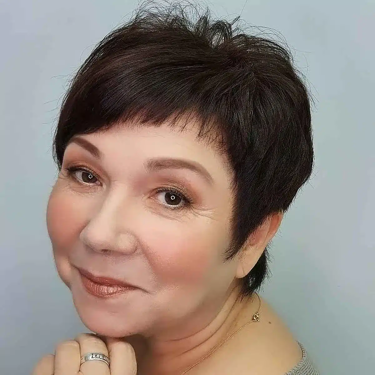 50 low maintenance hairstyles for 60 year old women with fine hair 31