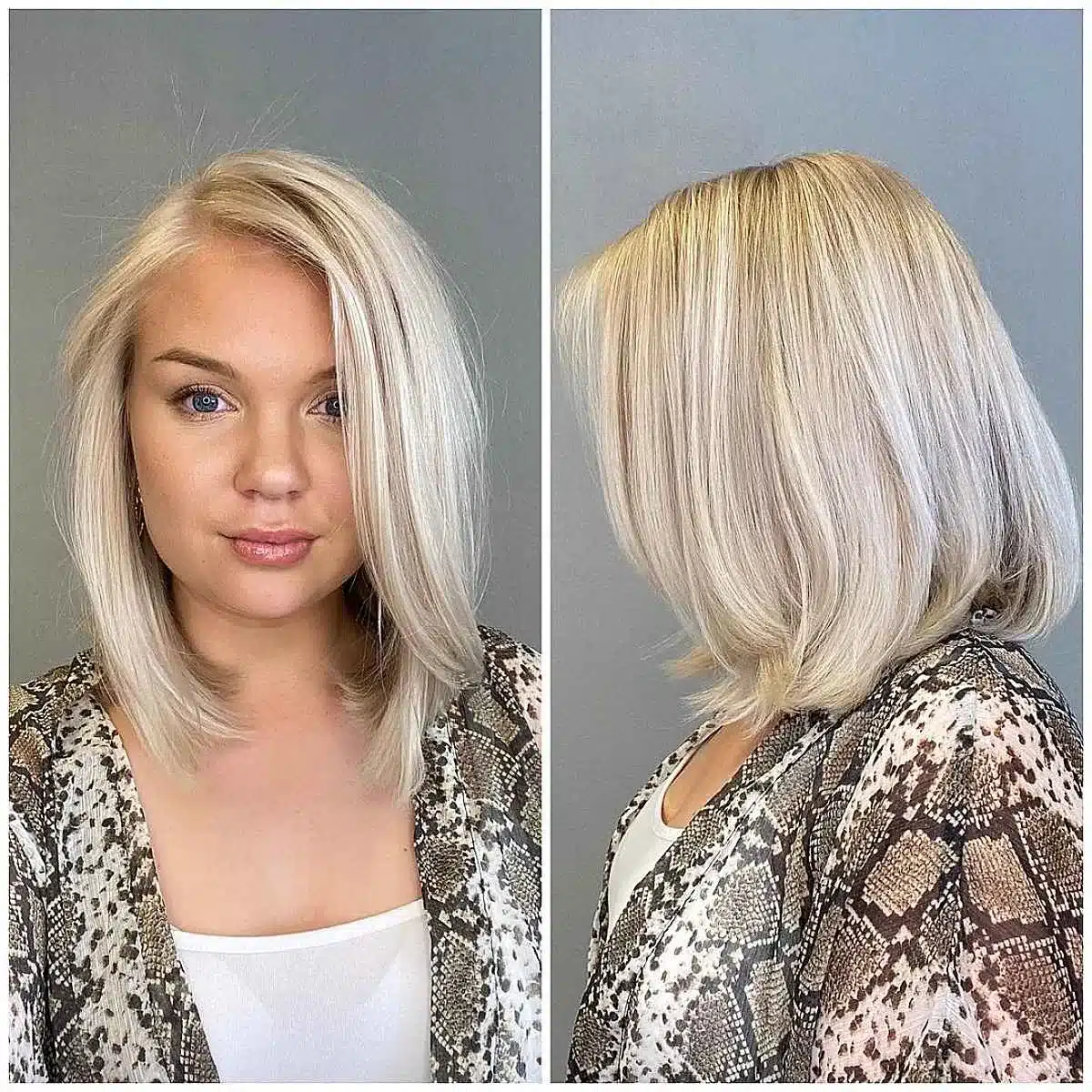 50 Low-Maintenance Medium-Length Haircuts for Busy Women 35 Low-Maintenance Cut with a Deep Side Part