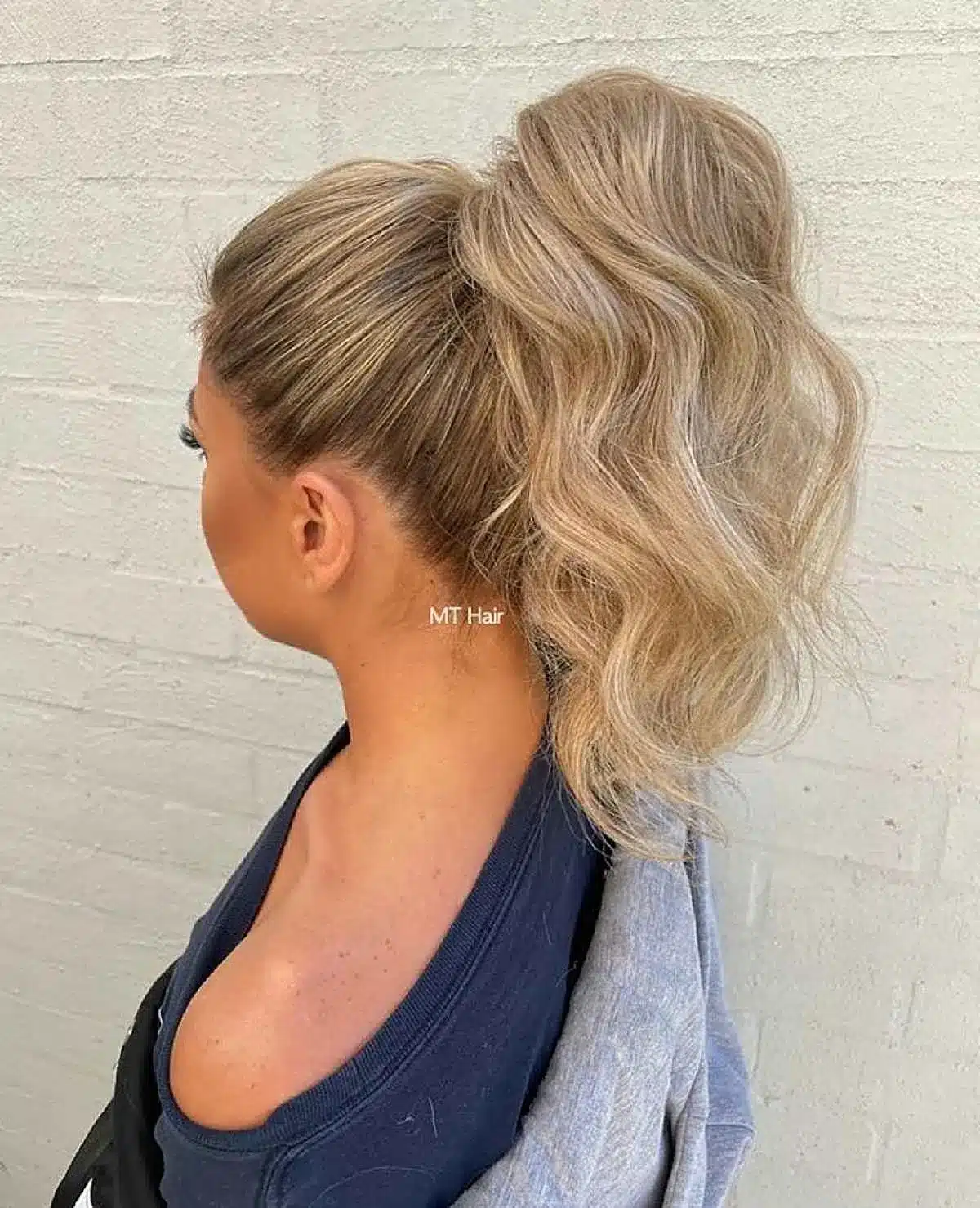 50 Low-Maintenance Medium-Length Haircuts for Busy Women 47 Low-Maintenance Ponytail for Shoulder-Length Hair
