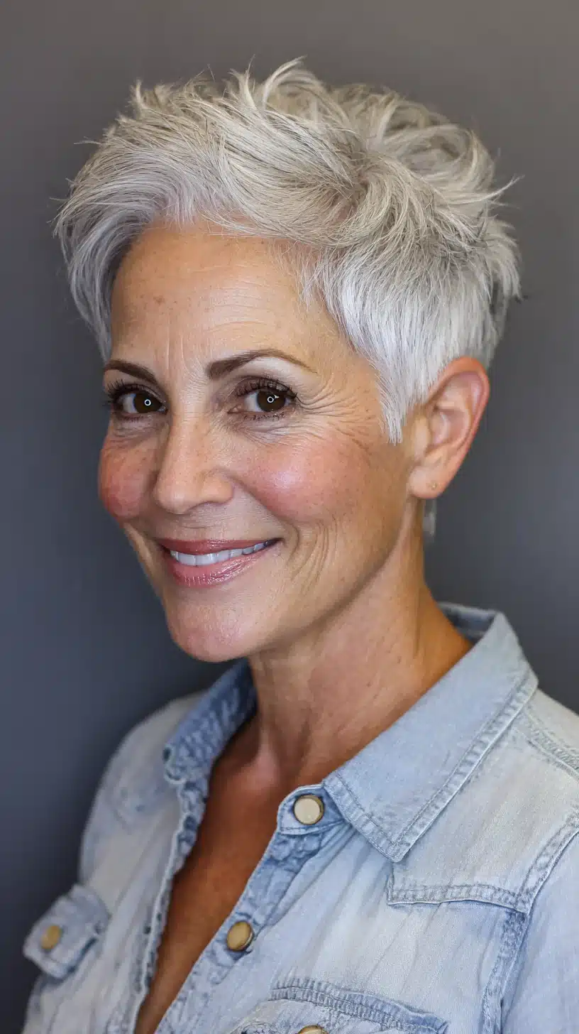 50 must try feathered haircuts women over 60 are rockin 10