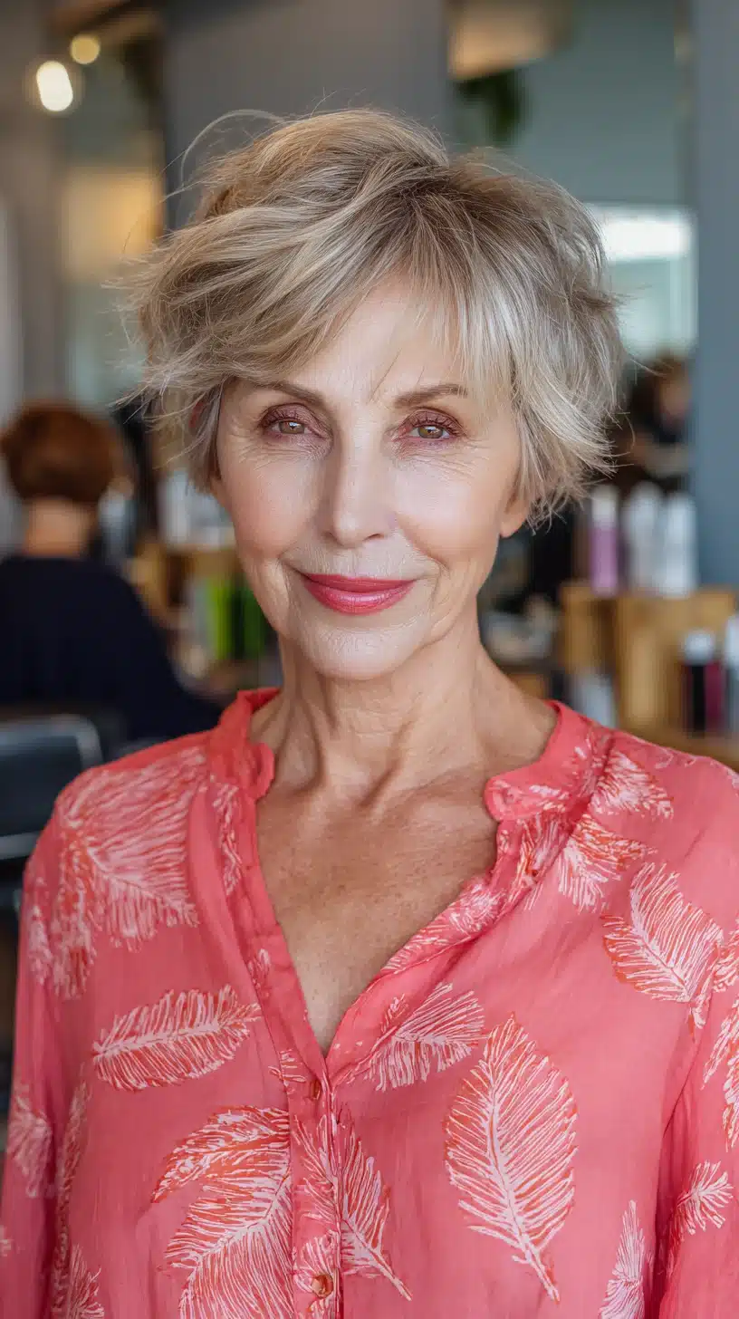 50 must try feathered haircuts women over 60 are rockin 14