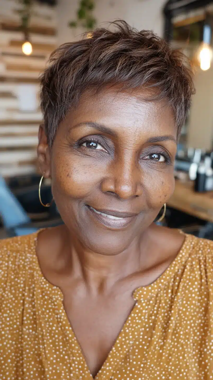 50 must try feathered haircuts women over 60 are rockin 18